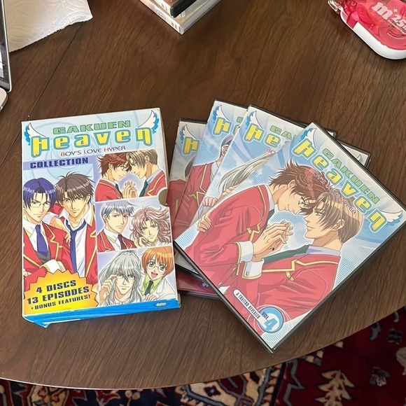 Gakuen HEAVEN Boy's Love Hyper 4 disc DVDs collection set - 13 episodes total - Picture 1 of 13